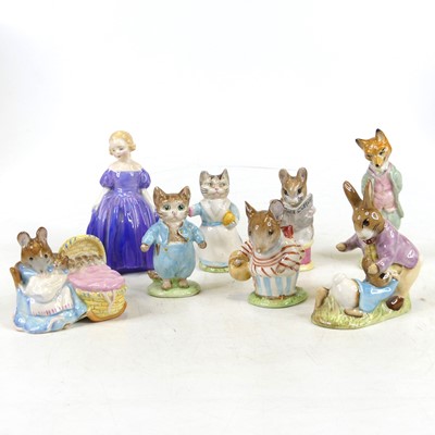 Lot 265 - A collection of Beswick Beatrix Potter animal...