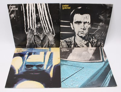 Lot 579 - Peter Gabriel - a collection of LPs, four...