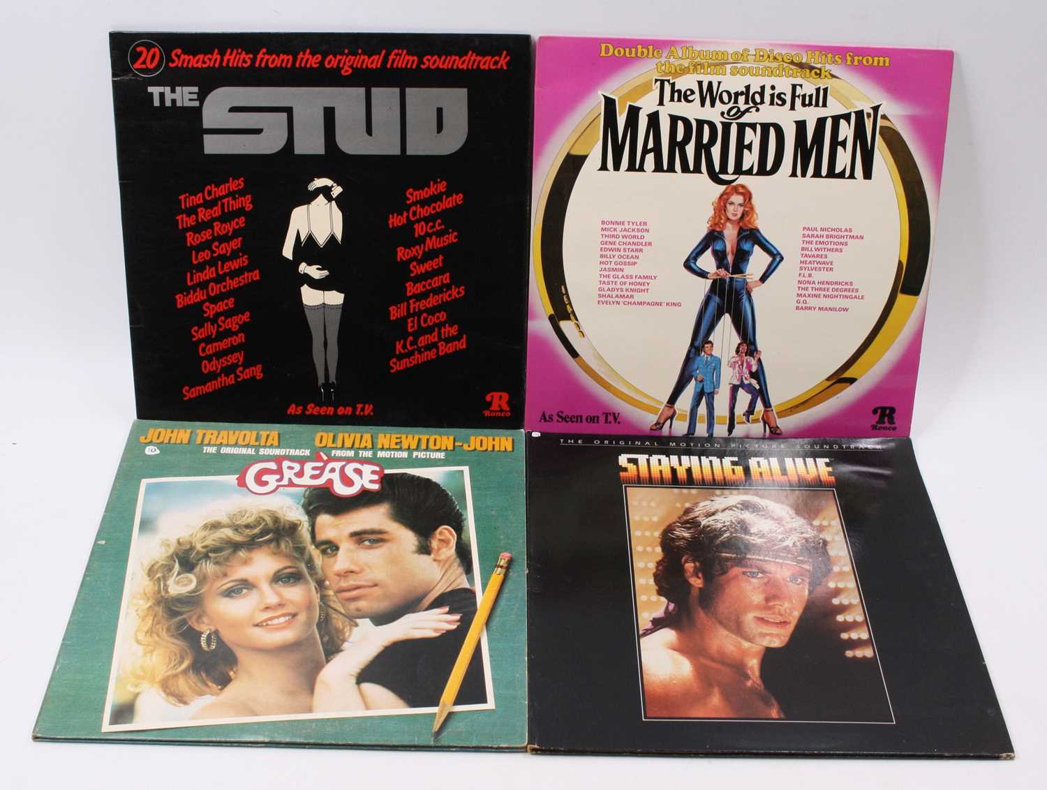 Lot 576 - A collection of assorted LPs, mainly being...