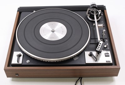 Lot 719 - A Dual model 1249 belt driven turntable,...