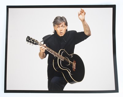 Lot 763 - Paul McCartney, a 25 x 20cm colour photograph...