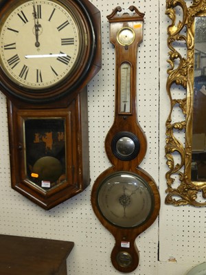 Lot 1167 - An early 19th century mahogany four dial wheel...