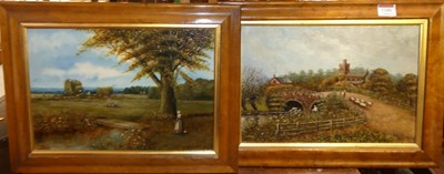 Lot 1109 - J.H. Prince - Pair; Harvest time and Heading...