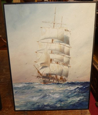 Lot 1111 - William Minshall Birchall (1884-1941) - A ship...