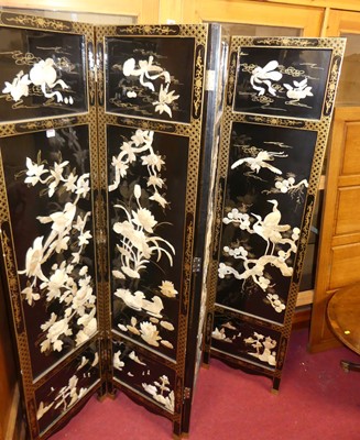 Lot 1221 - A contemporary Japanese black lacquered gilt...