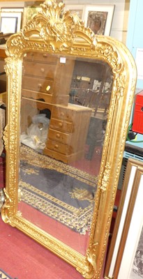 Lot 1225 - A contemporary French style floral gilt framed...