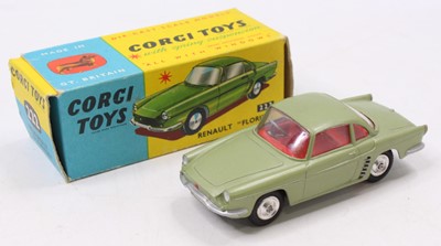 Lot 1169 - A Corgi Toys 222 Renault Fluoride comprising...