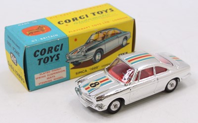 Lot 1179 - A Corgi Toys 315 Simca 1000 Competition Model,...