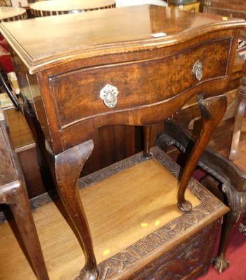 Lot 1285 - A 1930s figured walnut and crossbanded...