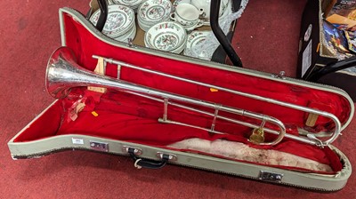 Lot 682 - A vintage Boosey & Co class A trombone, No....