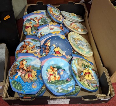 Lot 658 - A collection of Bradford Exchange Winnie the...