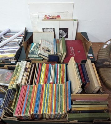 Lot 638 - Two boxes of vintage children's books, to...