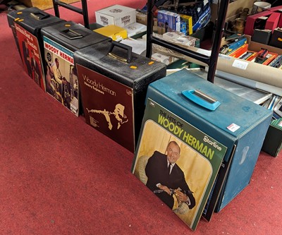 Lot 600 - Four cases of vintage records, to include...