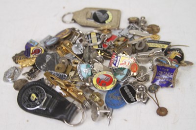 Lot 440 - A collection of mainly motoring related pin...