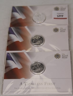 Lot 445 - The Royal Mint Timeless First George & Dragon...