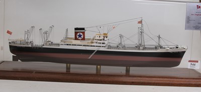 Lot 544 - A miniature model of the Blue Star Line...