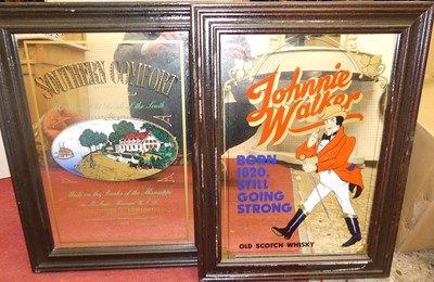 Lot 1449 - A selection of whisky related advertising wall...