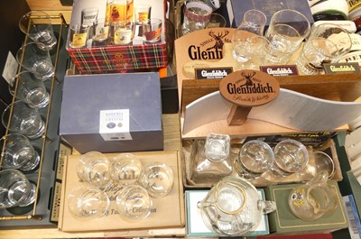 Lot 1453 - A large selection of whisky related glass ware...