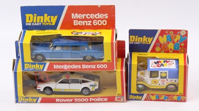 Lot 1484 - A Dinky Toys group of three to include a Dinky...