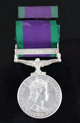 Lot 3212 - An E.R. II. General Service medal (1962-2007)...