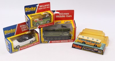 Lot 1528 - Four various Dinky Toys Models Comprising off...