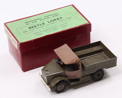 Lot 1693 - Britains pre-war No.1877 Beetle lorry...