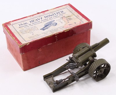 Lot 1682 - A Britains No. 2 boxed 18" Heavy Howitzer...