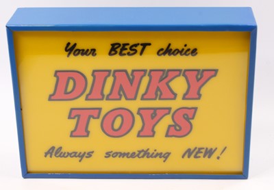 Lot 1351 - A Glass Fronted Dinky Toys Iluminated Shop...