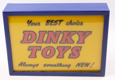 Lot 1435 - A Glass Fronted Dinky Toys Iluminated Shop...