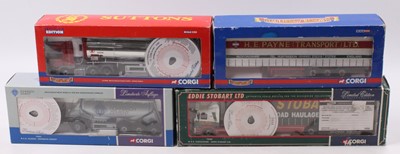 Lot 758 - A Group Of Four Corgi 1/50 Boxed Haulage...