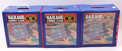 Lot 1800 - Three Vintage 1984 Tara Toy 72 Car Garage...