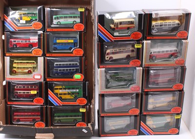 Lot 658 - 20 boxed EFE 1/76th scale bus and coach models,...