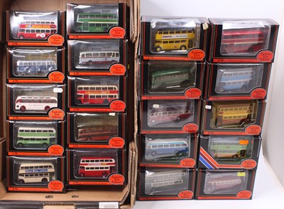 Lot 661 - 20 boxed EFE 1/76th scale bus and coach models,...