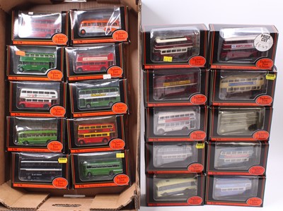 Lot 662 - 20 boxed EFE 1/76th scale bus and coach models,...