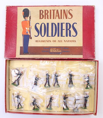 Lot 1702 - A Britains set No. 1291 Band of the Royal...