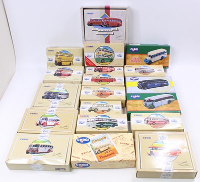 Lot 665 - Corgi modern issue commercial vehicle group of...