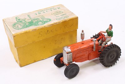 Lot 1718 - A Crescent Toys No. 1805 Agricultural tractor,...