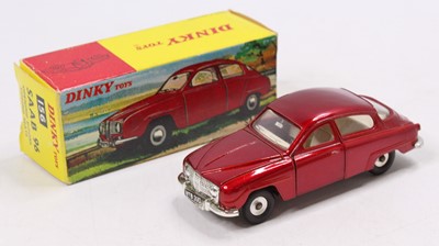 Lot 1360 - A Dinky Toys No. 156 Saab 96 saloon,...