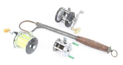 Lot 3506 - A collection of fishing tackle to include a...