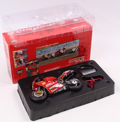 Lot 734 - Minichamps 1/12 Ducati 996 Superbike World...