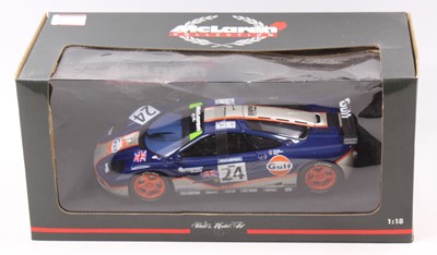 Lot 755 - Mclarens Collection 1/18 Mclaren F1 GTR Gulf...