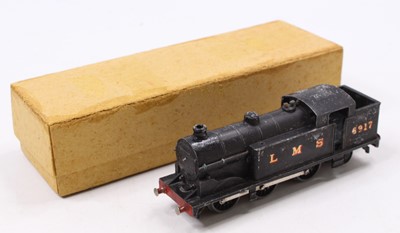 Lot 413 - EDL7 Hornby-Dublo 0-6-2 pre-war tank loco, LMS...