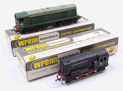 Lot 430 - Two Wrenn diesel locos, both non-motorised:...