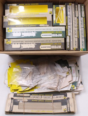 Lot 439 - Box of Wrenn empty boxes, and repro version &...