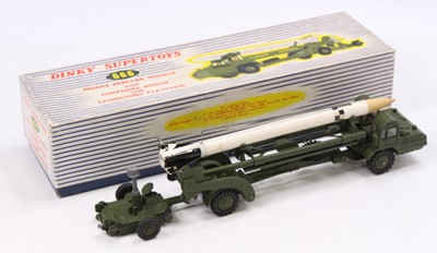 Lot 1381 - Dinky Toys, 666 Missile Erector Vehicle and...