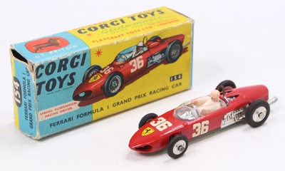 Lot 1190 - Corgi Toys, 154, Ferrari Formula 1 Car, red...