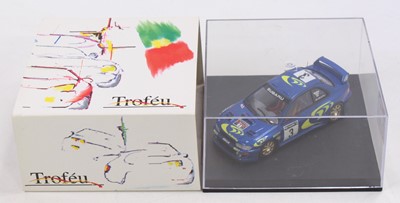 Lot 753 - Trofue Model issue diecast model of Subaru...