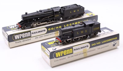 Lot 456 - Two Wrenn 2-rail locos: W2224 2-8-0 8F loco &...