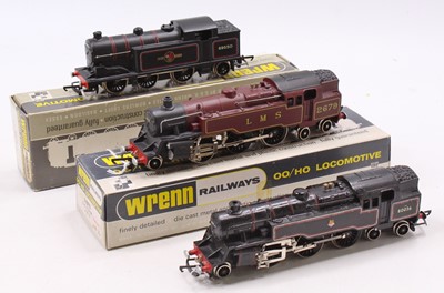 Lot 461 - Three Wrenn 2-rail tank locos: W2219 2-6-4 LMS...