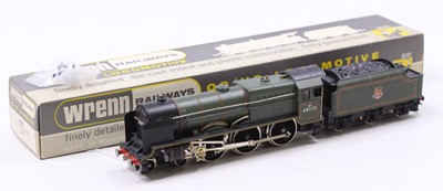 Lot 465 - W2262 Wrenn 2-rail 4-6-0 loco & tender...